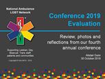 Review and Feedback from 2019 National Conference