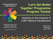 Lets Get Better Together Programme Progress Report (July 2021)