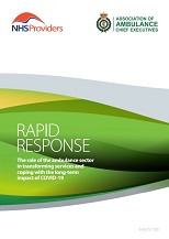 Rapid Response - NHS Provider and AACE Report, 2021